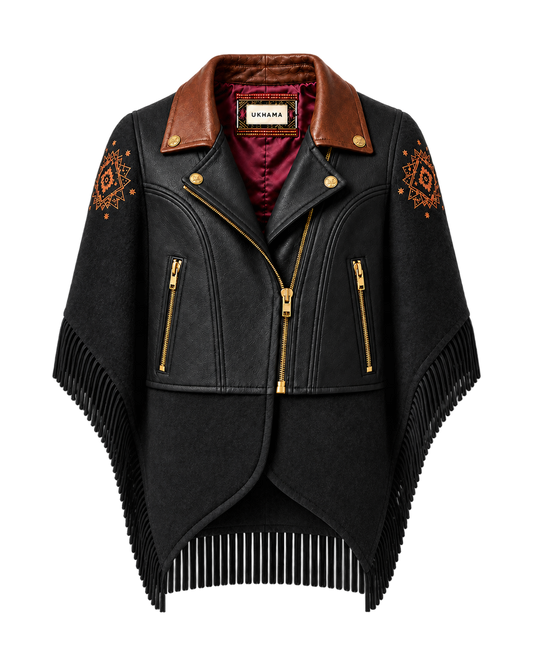 Poncho Traful Black