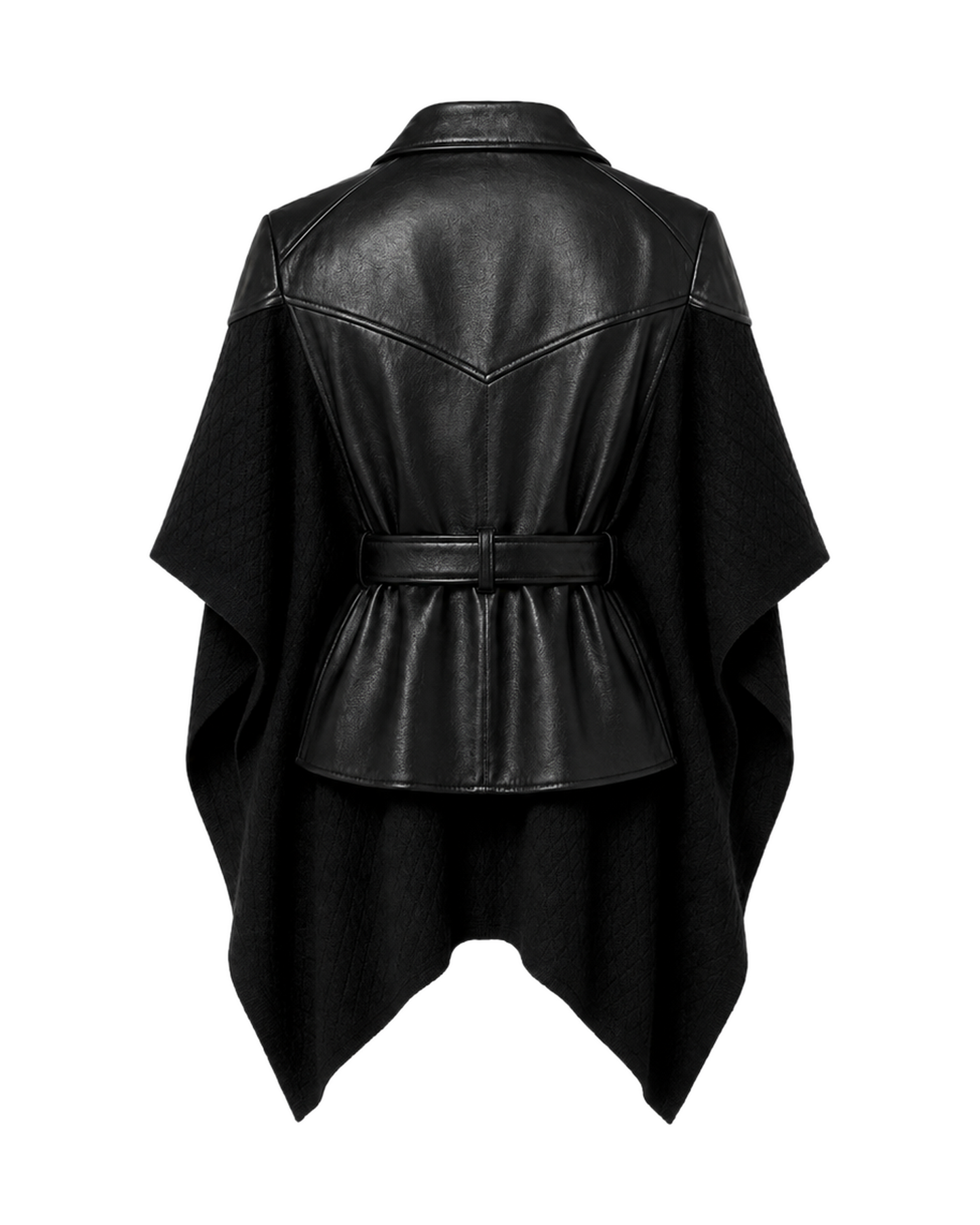 Huapi Black Poncho