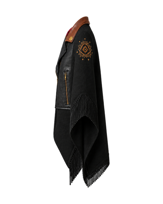 Poncho Traful Black